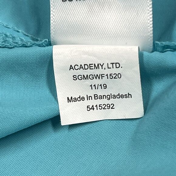 VTG Magellan Fish Gear Shirt Mens 2XL Aqua Blue Vented‎ Moisture Wicking Relaxed - Picture 12 of 16